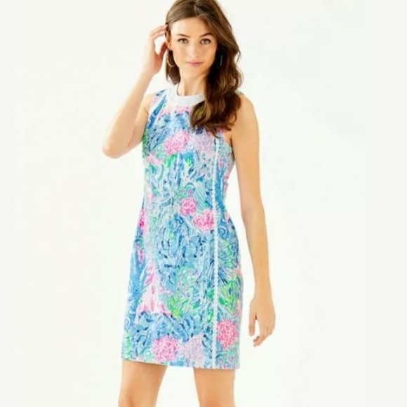 Lilly Pulitzer Mila shift dress Multi Sink or Swim - Picture 6 of 8